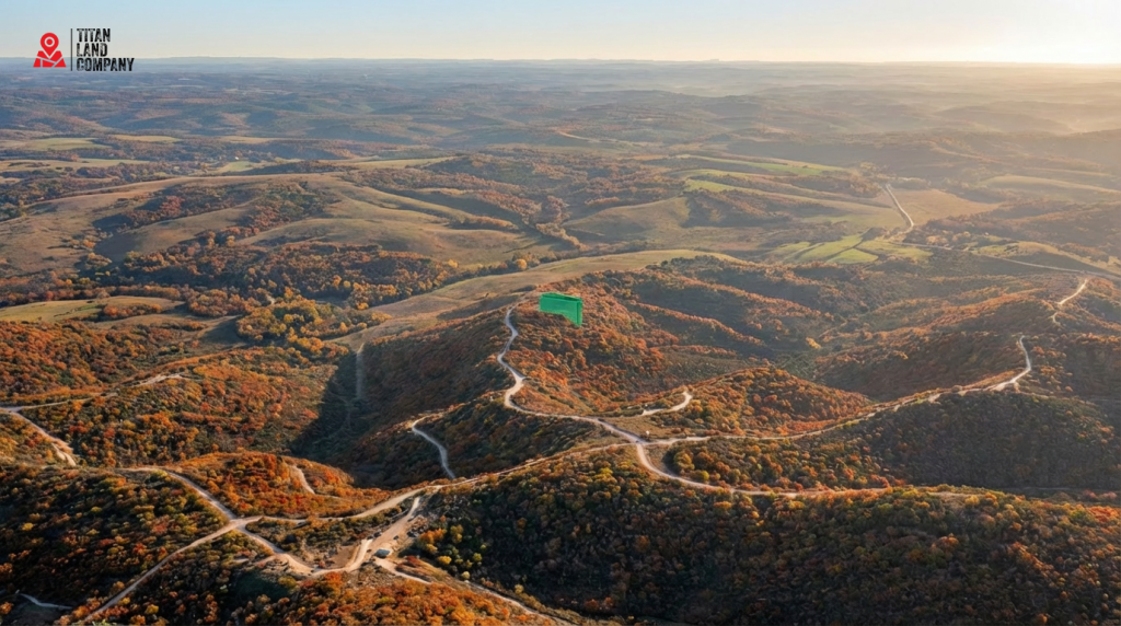 0.80 acres • No HOA Sweeping Views • Land for Sale in Carroll County, Arkansas • AR0001