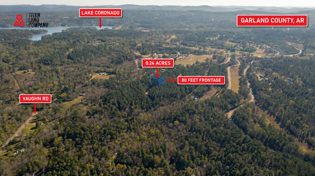 0.24 Acre • Gated Community Stability + Utilities at the Street • Land for Sale in Garland County, Arkansas • AR0007