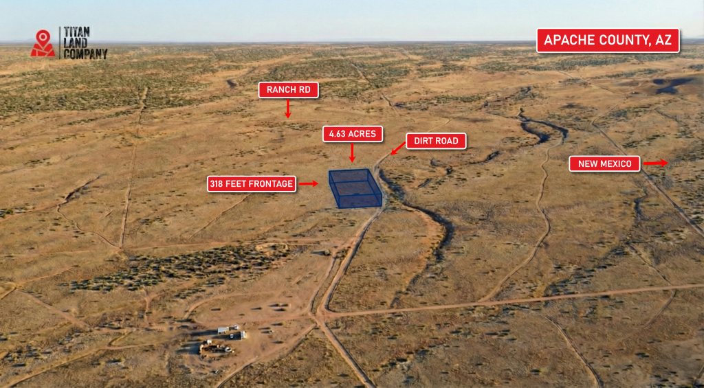 No HOA • 4.63 Acres • Wide Open High-Desert Land  • AZ0004