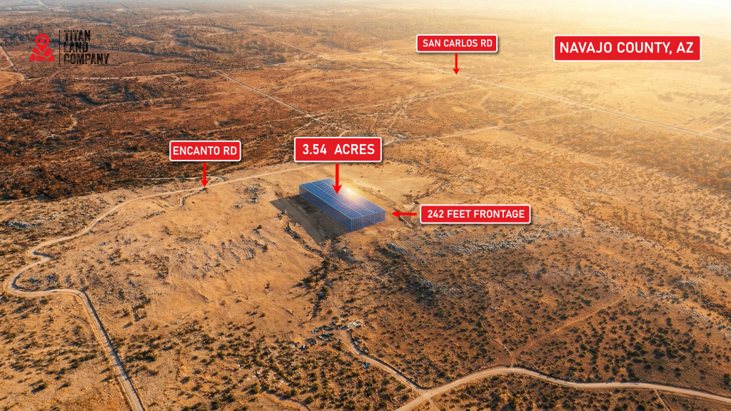 1.18 Acres • Private, Elevated, Peaceful + Backs Up the Mountains • Land for Sale in Navajo County, Arizona • AZ0008
