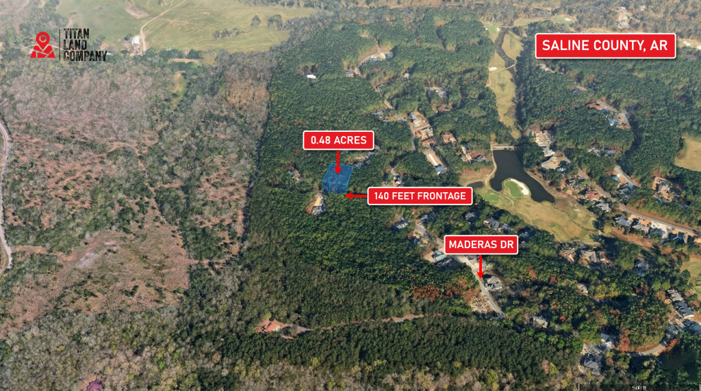 0.48 Acre • Paved Road & Utilities Ready + Cul-de-Sac • Land for Sale in Saline County, Arkansas • AR0008