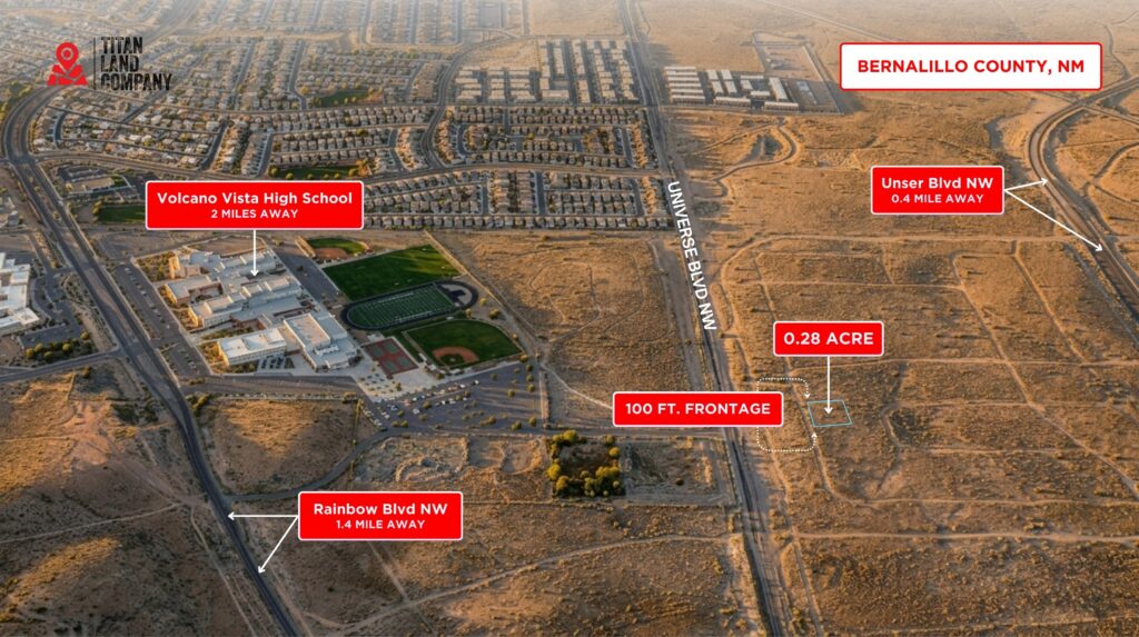 0.28 Acre • Power Nearby + With City & Mountain Views! • Land for Sale in Bernalillo County, New Mexico • NM0009