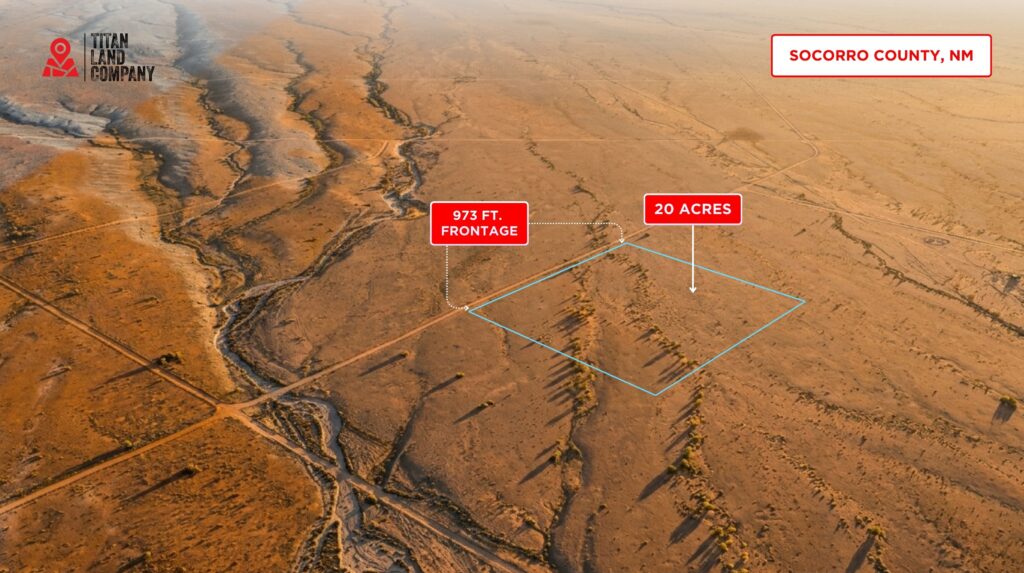 No HOA • 20 Acres with Wells Nearby • Chupadera Mountain Views • Total Freedom! • NM0015