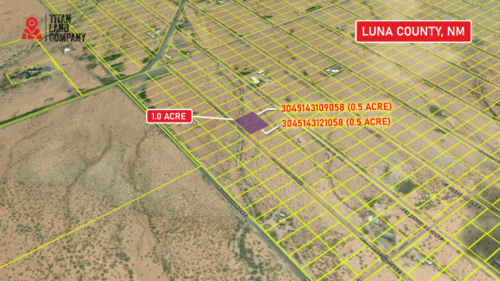 1.00 Acre of High Desert Views Land for Sale near Deming, NM • NM0020
