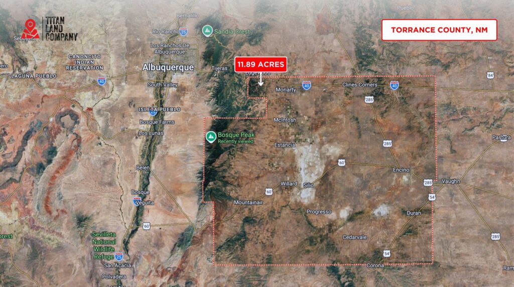 No HOA • Power Close • Wide Open 11.89 Acres Near Albuquerque • NM0010