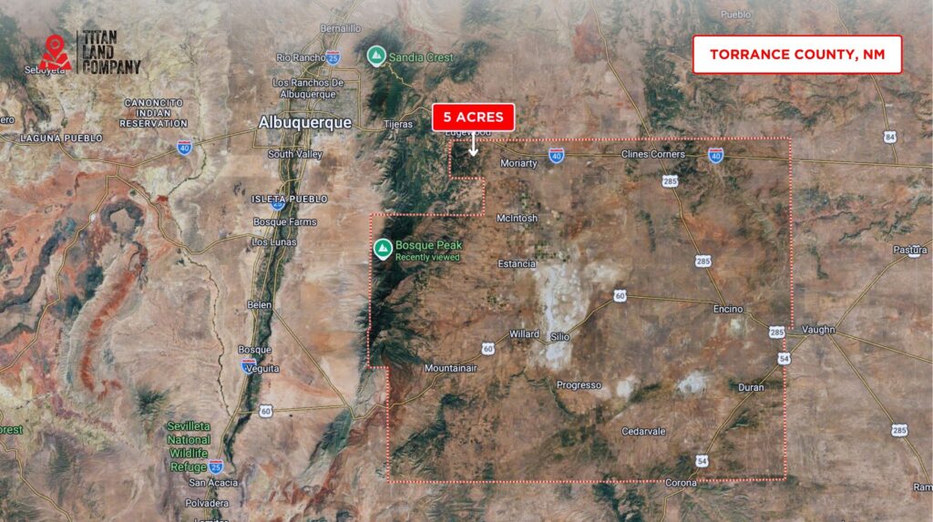 5 Acres • Mature Trees & Scenic Rolling Hills with Power Nearby! • Land for Sale in Torrance County, New Mexico • NM0018