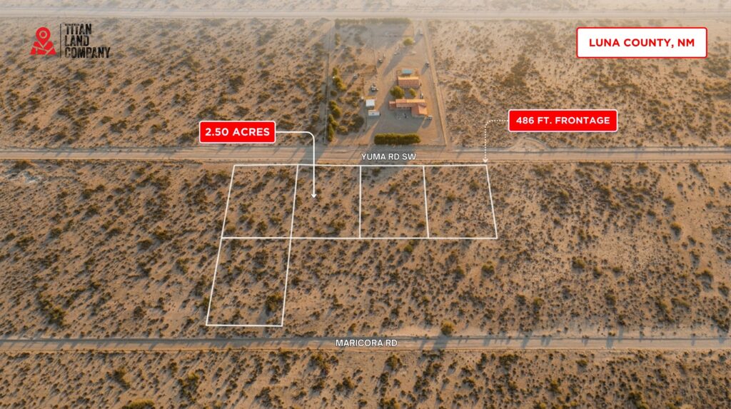 2.50 Acres • 5 Adjacent Lots Near Hiking Trails • Land for Sale in Luna County, New Mexico • NM0028