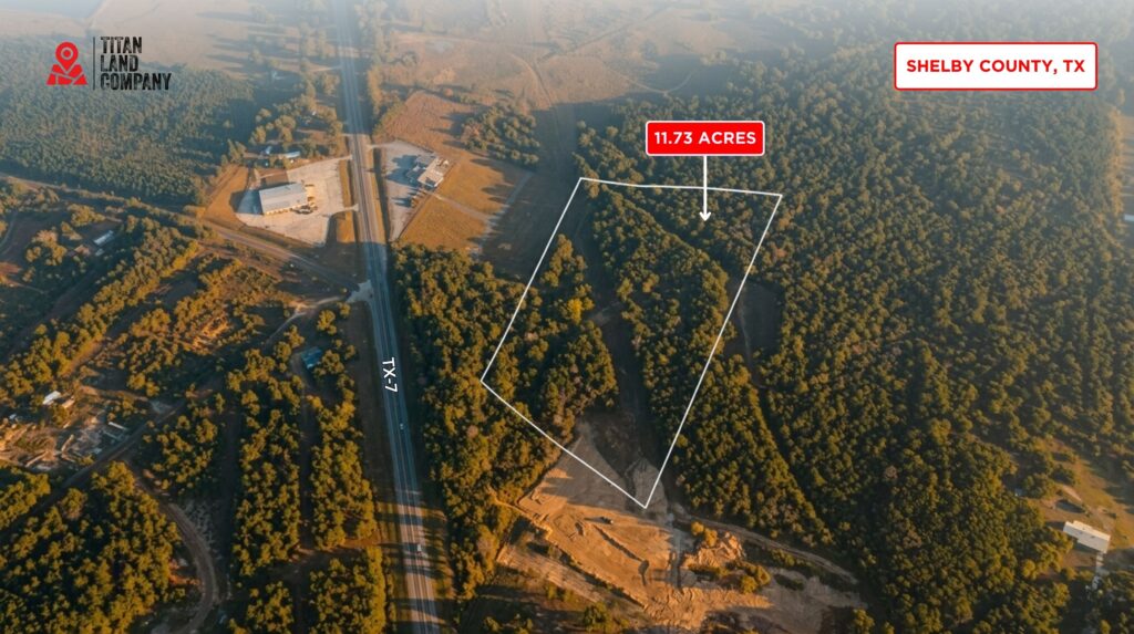 11.73 Acres • Wooded East Texas Retreat • Land for Sale in Shelby County, Texas • TX0001