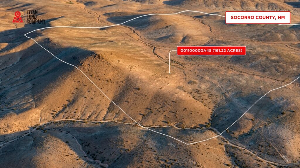 161.22 Acres • Backing Up to Chupadera Wilderness+Seasonal Streams—Stock Pond Potential! • Land for Sale in Socorro County, New Mexico • NM0022
