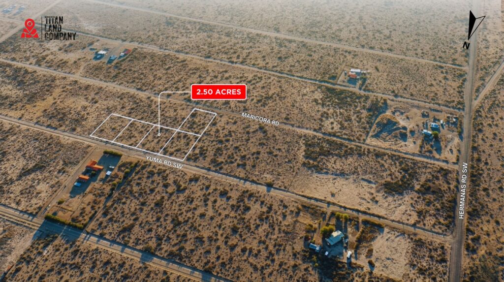 2.50 Acres • 5 Adjacent Lots Near Hiking Trails • Land for Sale in Luna County, New Mexico • NM0028