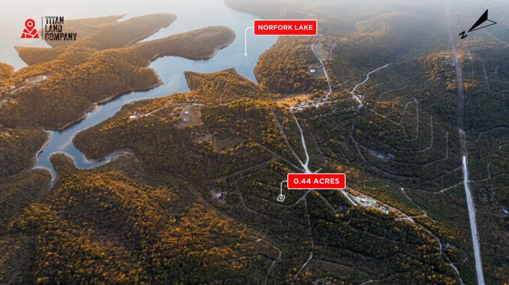 0.44 Acre • Quiet Wooded Ozark Lot Near Norfork Lake • Land for Sale in Baxter County, Arkansas • AR0011