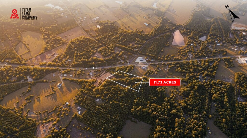 11.73 Acres • Wooded East Texas Retreat • Land for Sale in Shelby County, Texas • TX0001