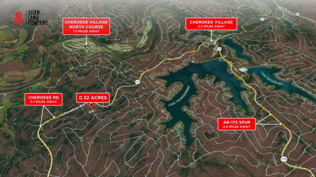 0.32 Acres • Paved Access + Utilities in the Area + Near Lakes • Land for Sale in Sharp County, Arkansas • AR0010