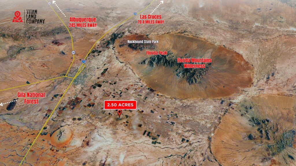 2.50 Acres • 5 Adjacent Lots Near Hiking Trails • Land for Sale in Luna County, New Mexico • NM0028
