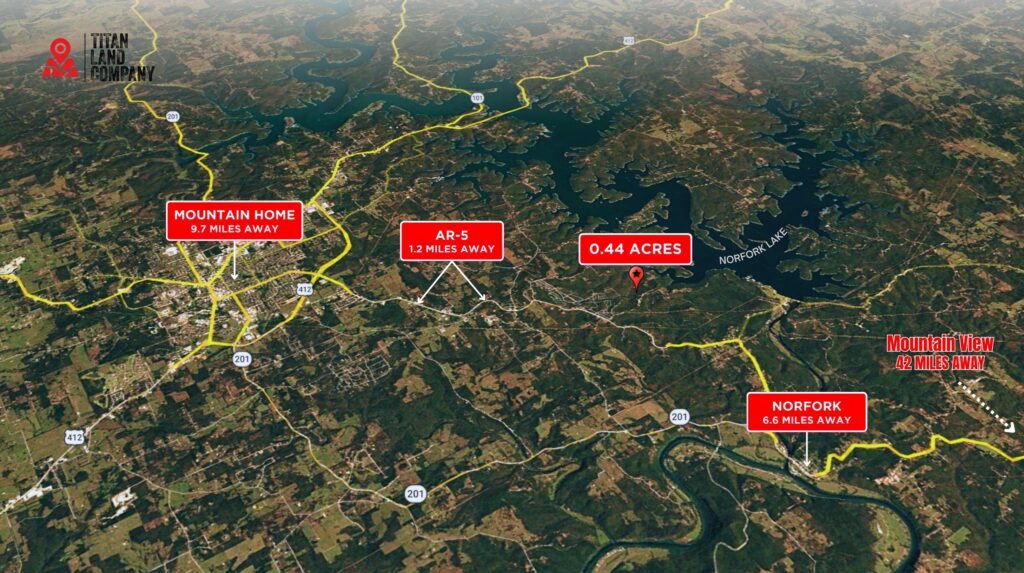 0.44 Acre • Quiet Wooded Ozark Lot Near Norfork Lake • Land for Sale in Baxter County, Arkansas • AR0011