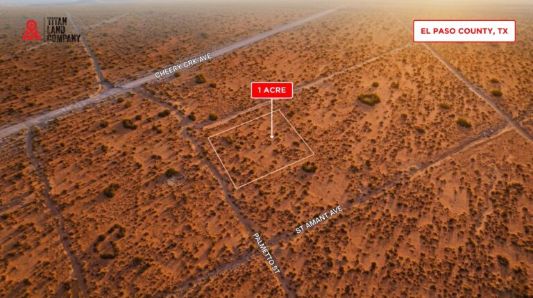 Open Space & Future Potential • Growing Horizon City Area • Land for Sale in El Paso County, Texas • TX0013