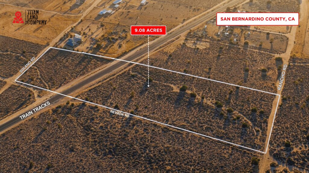9.08 Acres • Established Phelan Area + Investment Potential • Land for Sale in San Bernardino County, CA • CA0001