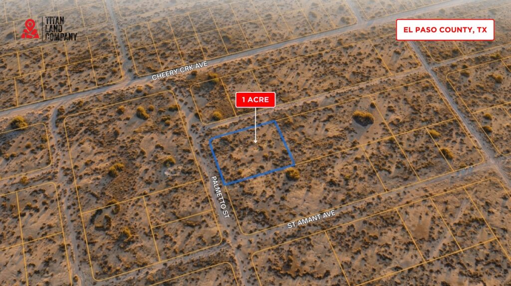 Open Space & Future Potential • Growing Horizon City Area • Land for Sale in El Paso County, Texas • TX0013