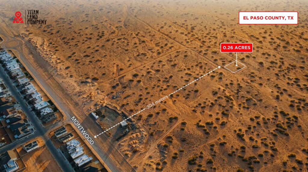 No HOA • Near John Hayes St. & Montwood Dr. Expansion Area • Land for Sale in El Paso County, Texas • TX0011