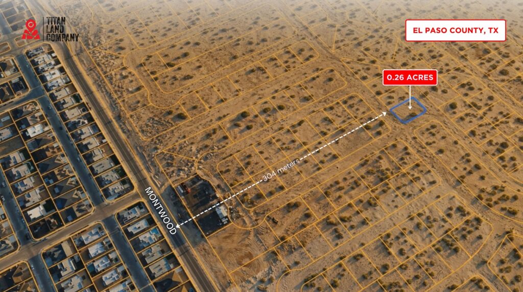 No HOA • Near John Hayes St. & Montwood Dr. Expansion Area • Land for Sale in El Paso County, Texas • TX0011
