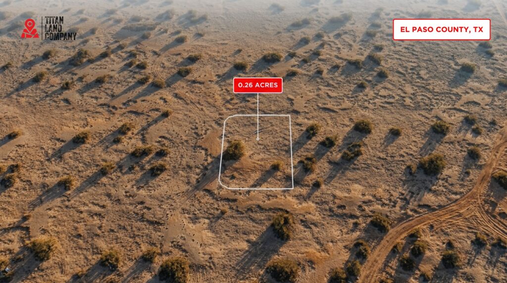 No HOA • Near John Hayes St. & Montwood Dr. Expansion Area • Land for Sale in El Paso County, Texas • TX0011