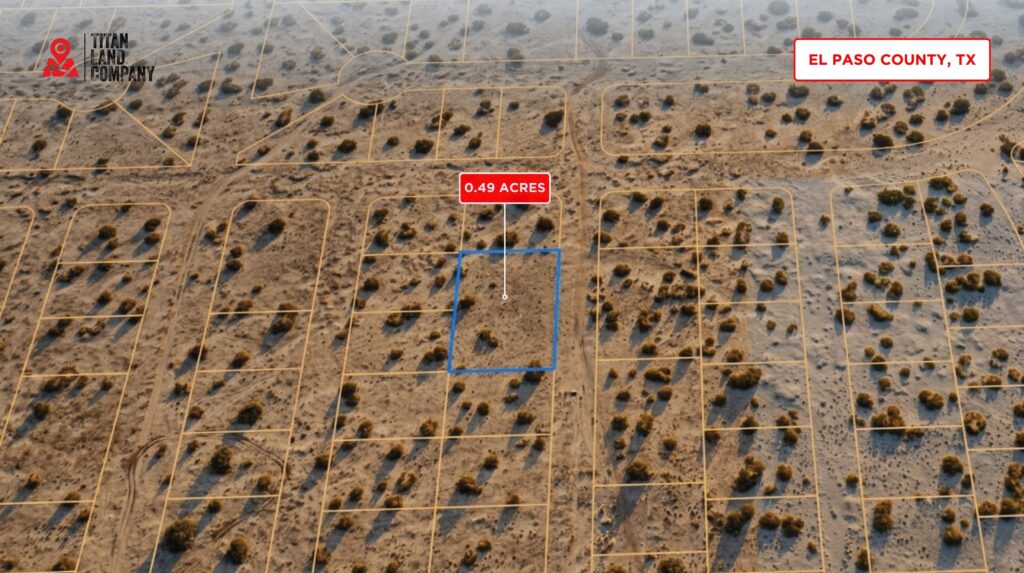 0.49 Acres • Near John Hayes & Montwood • Land for Sale in El Paso County, Texas • TX0015