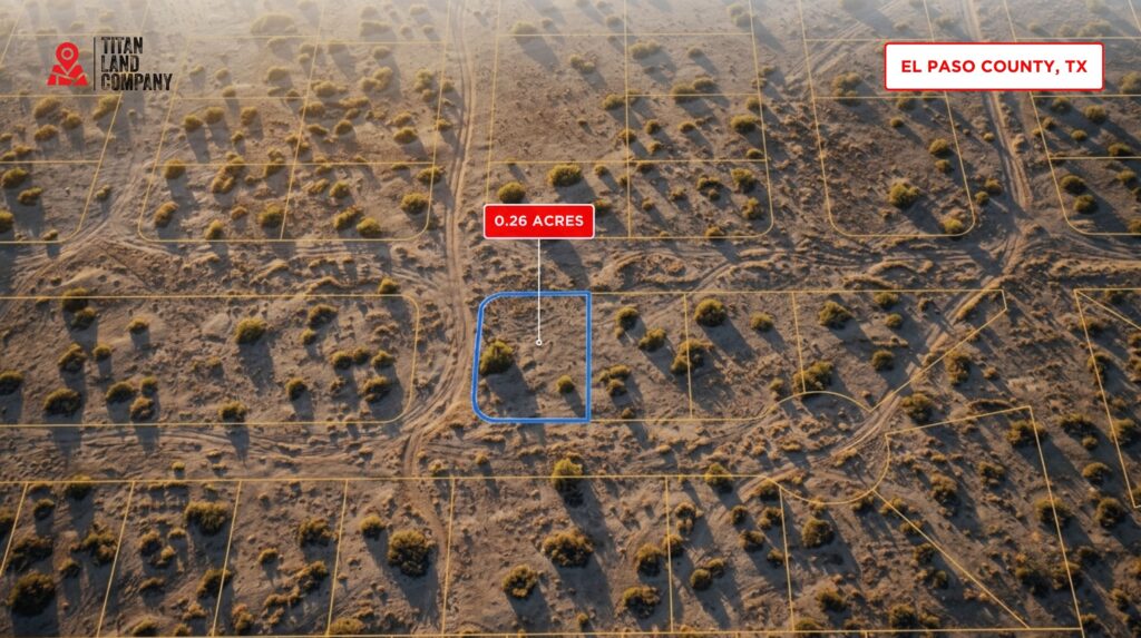 No HOA • Near John Hayes St. & Montwood Dr. Expansion Area • Land for Sale in El Paso County, Texas • TX0011