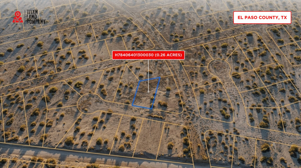 Power Nearby • Near John Hayes/Darrington Expansion • Land for Sale in El Paso County, Texas • TX0010