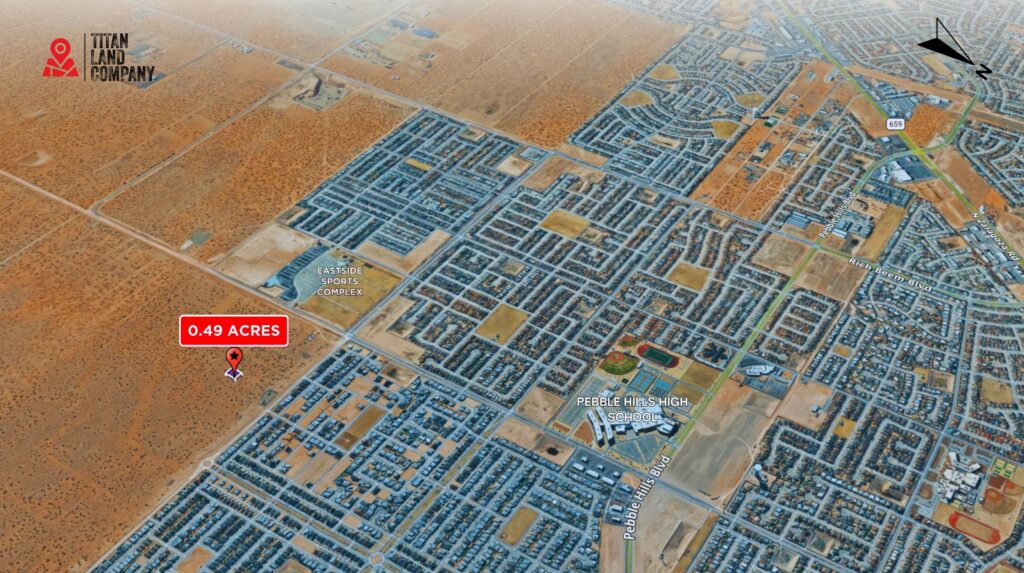 0.49 Acres • Near John Hayes & Montwood • Land for Sale in El Paso County, Texas • TX0015
