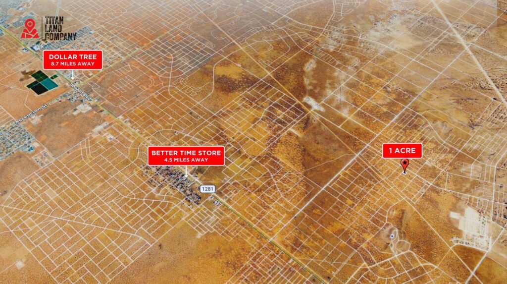 Open Space & Future Potential • Growing Horizon City Area • Land for Sale in El Paso County, Texas • TX0013