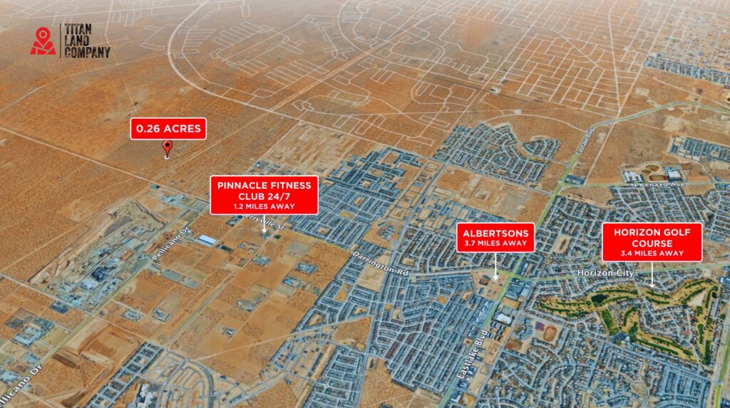 Power Nearby • Near John Hayes/Darrington Expansion • Land for Sale in El Paso County, Texas • TX0010