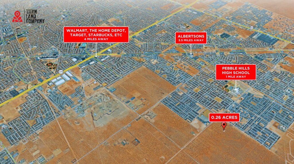No HOA • Near John Hayes St. & Montwood Dr. Expansion Area • Land for Sale in El Paso County, Texas • TX0011