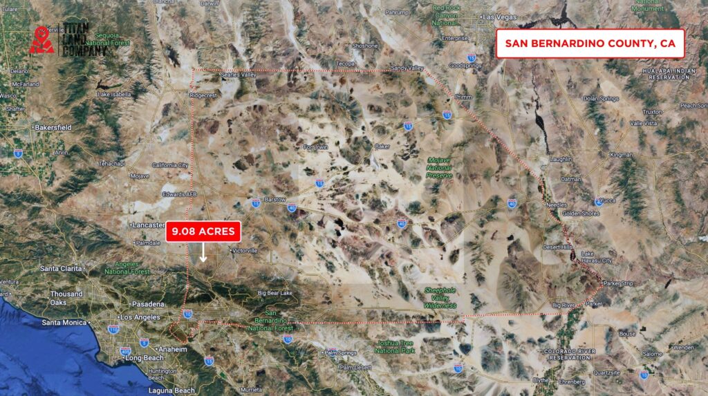 9.08 Acres • Established Phelan Area + Investment Potential • Land for Sale in San Bernardino County, CA • CA0001