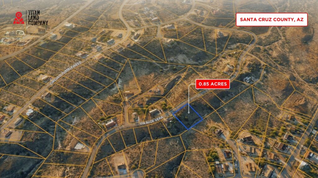 0.85 Acres • Prime Rio Rico Location • Land for Sale in Santa Cruz County, Arizona • AZ0028