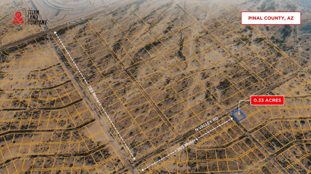 0.33 Acre • No HOA + Future Growth Area Near I-10 • Land for Sale in Pinal County, Arizona • AZ0015