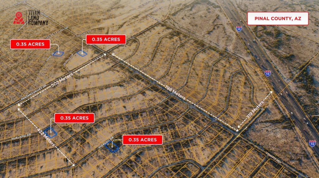 0.35 Acres • No HOA + Future Growth Area Near I-10 • Land for Sale in Pinal County, Arizona • AZ0019