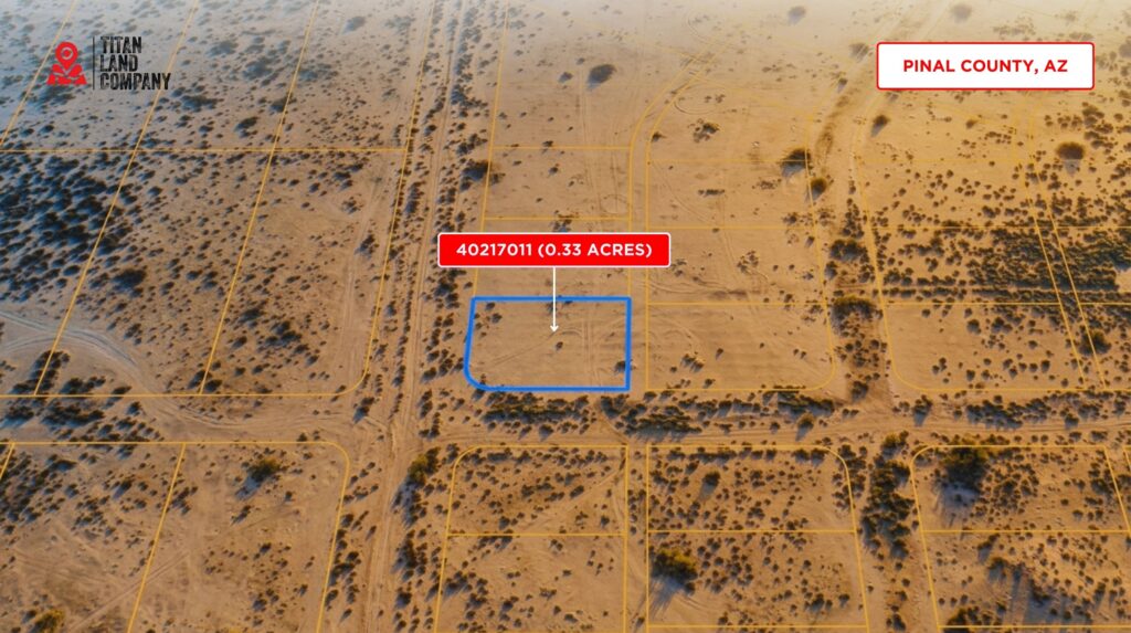 0.33 Acre • No HOA + Future Growth Area Near I-10 • Land for Sale in Pinal County, Arizona • AZ0015