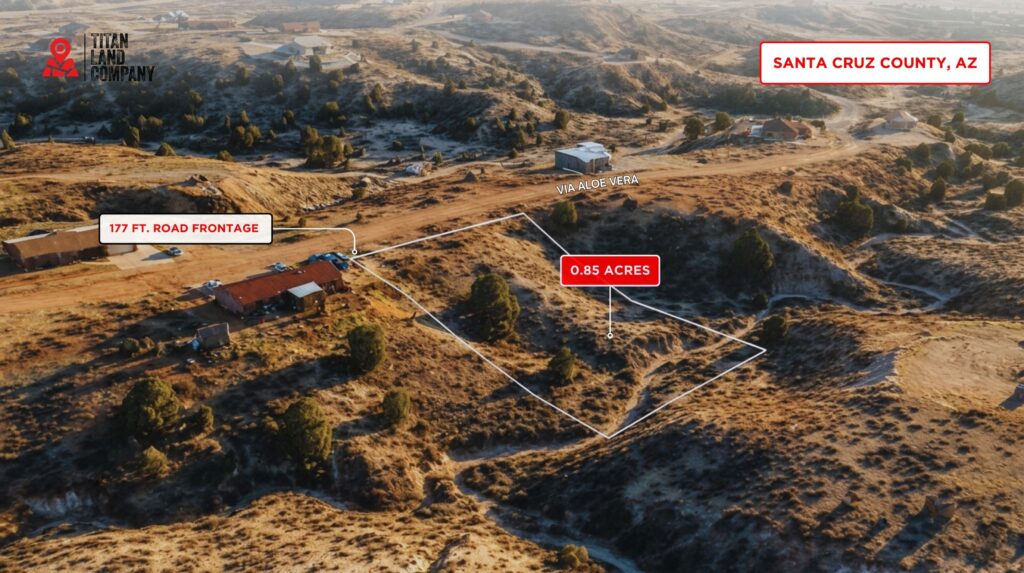 0.85 Acres • Prime Rio Rico Location • Land for Sale in Santa Cruz County, Arizona • AZ0028