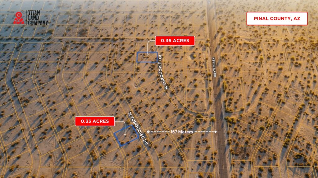 0.36 Acre • No HOA + Future Growth Area Near I-10 • Land for Sale in Pinal County, Arizona • AZ0024