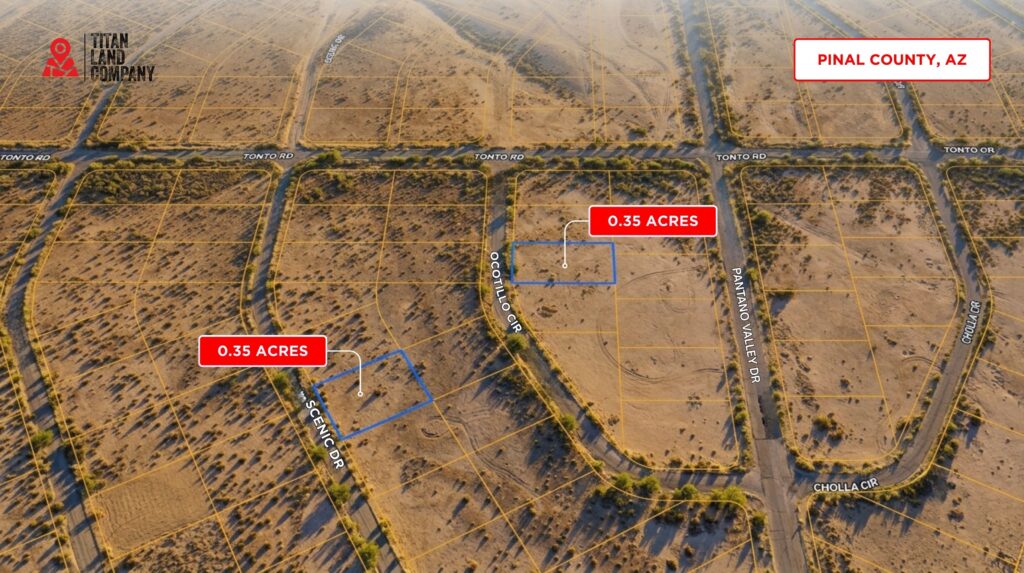 0.35 Acres • No HOA + Future Growth Area Near I-10 • Land for Sale in Pinal County, Arizona • AZ0019