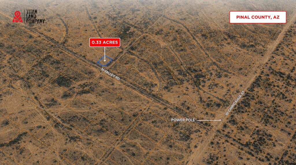 0.33 Acre • No HOA + Future Growth Area Near I-10 • Land for Sale in Pinal County, Arizona • AZ0015