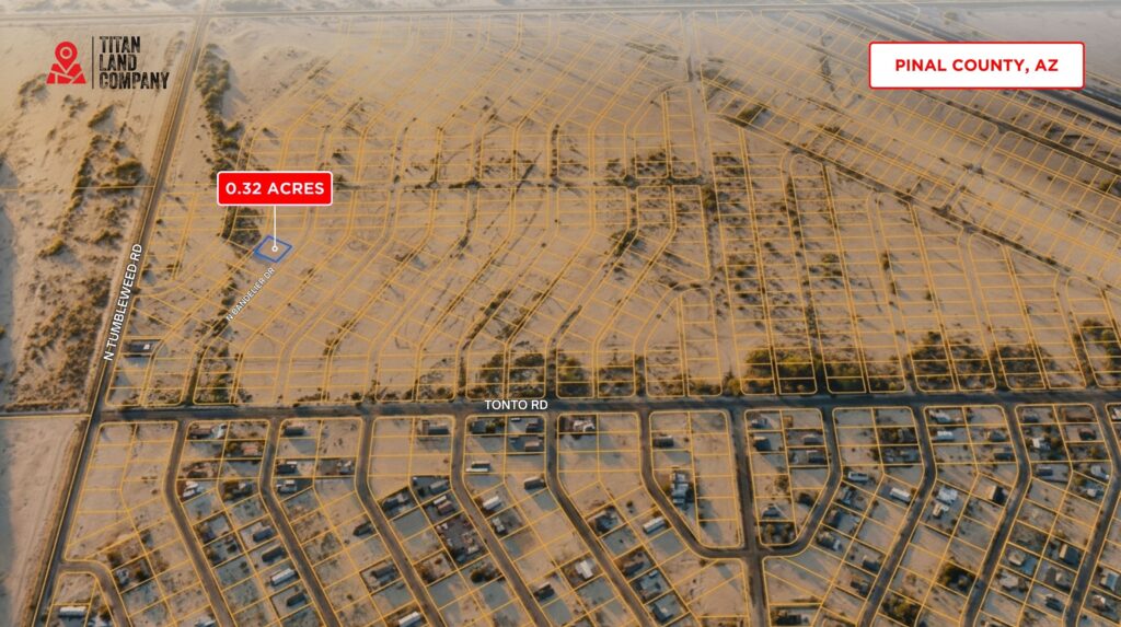 0.32 Acre • No HOA in Growing Eloy Area + Near I-10 • Land for Sale in Pinal County, Arizona • AZ0027