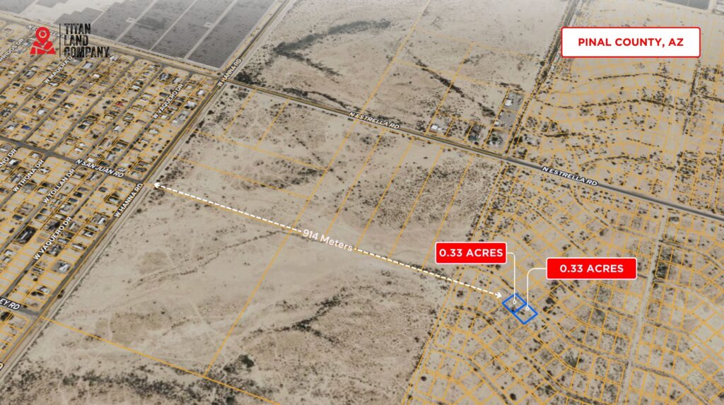 0.66 Acres • Package of Two Adjacent Residential Lots • Land for Sale in Pinal County, Arizona • AZ0010