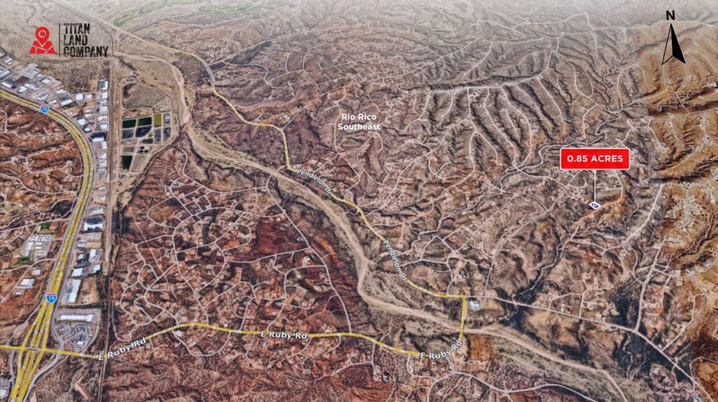 0.85 Acres • Prime Rio Rico Location • Land for Sale in Santa Cruz County, Arizona • AZ0028