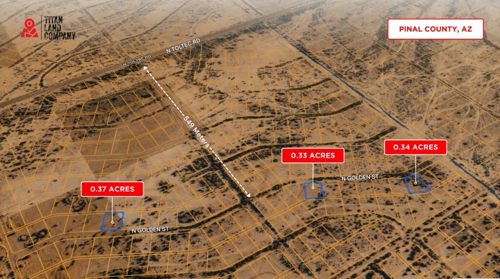 0.36 Acre • No HOA + Future Growth Area Near I-10 • Land for Sale in Pinal County, Arizona • AZ0024