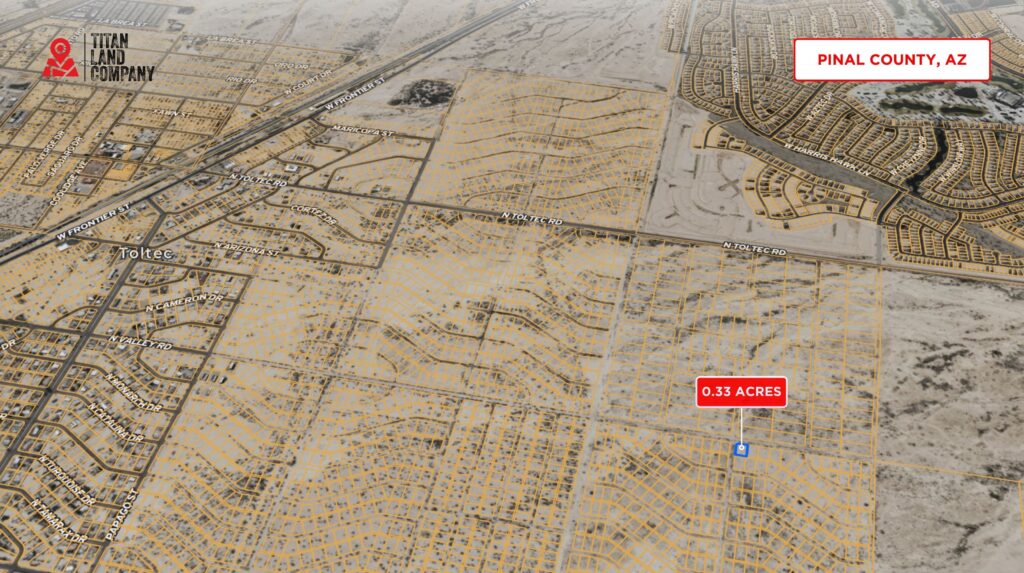 0.33 Acre • No HOA + Future Growth Area Near I-10 • Land for Sale in Pinal County, Arizona • AZ0015