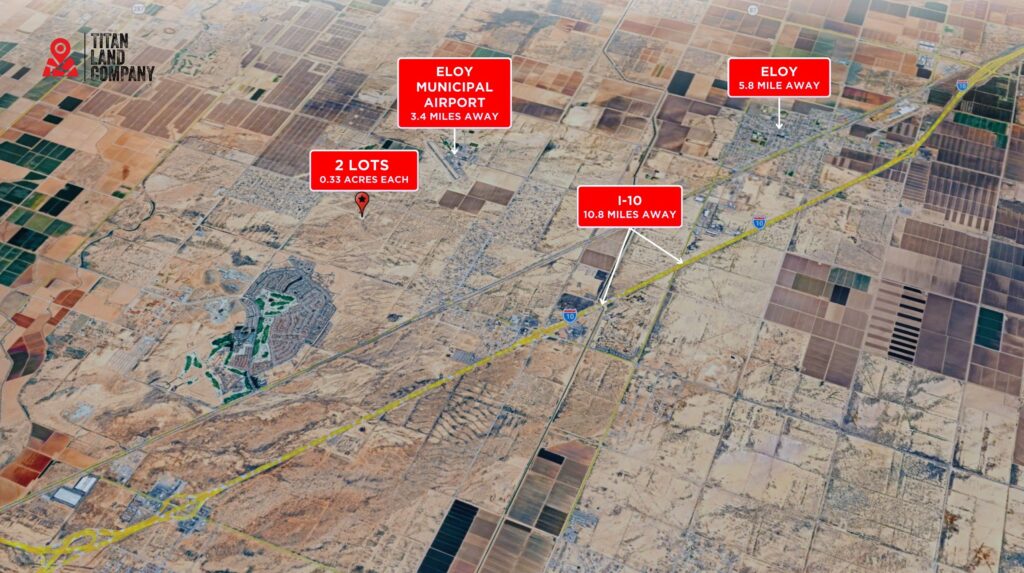 0.66 Acres • Package of Two Adjacent Residential Lots • Land for Sale in Pinal County, Arizona • AZ0010