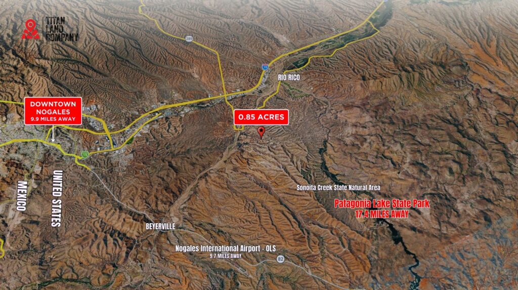 0.85 Acres • Prime Rio Rico Location • Land for Sale in Santa Cruz County, Arizona • AZ0028