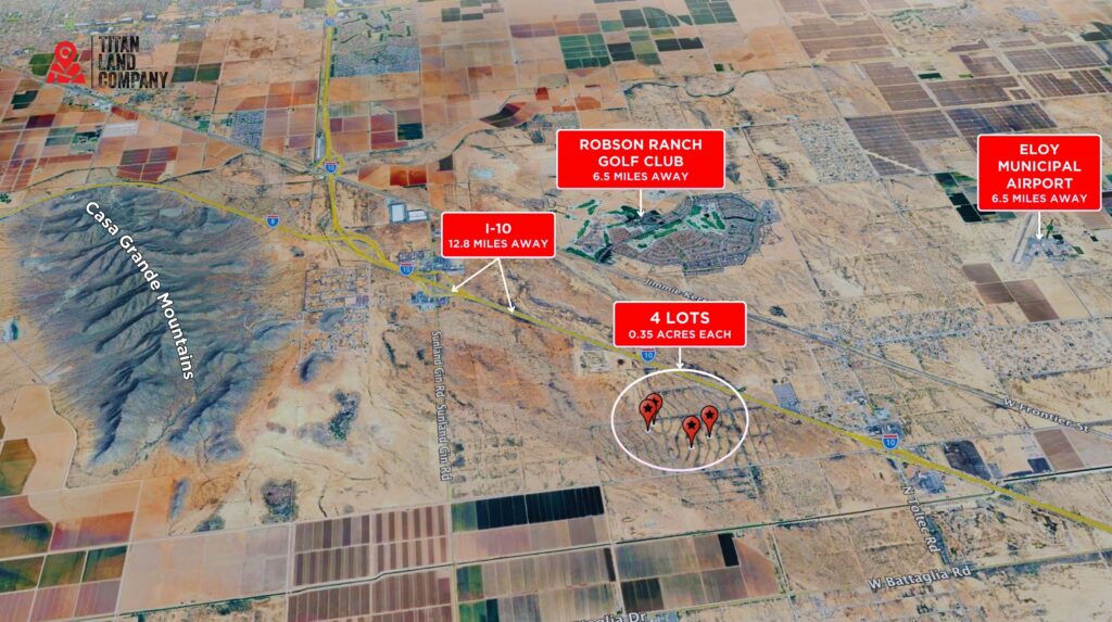 0.35 Acres • No HOA + Future Growth Area Near I-10 • Land for Sale in Pinal County, Arizona • AZ0019