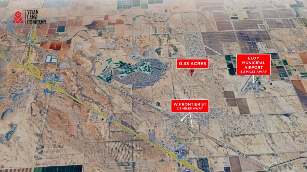 0.33 Acre • No HOA + Future Growth Area Near I-10 • Land for Sale in Pinal County, Arizona • AZ0015